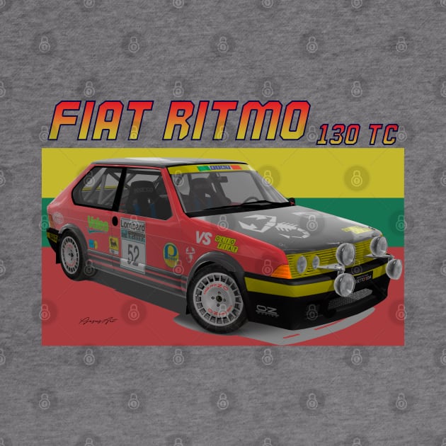 Abarth Fiat Ritmo 130 TC by PjesusArt